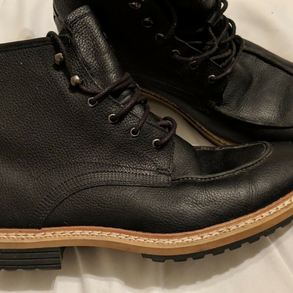 TIMBERLAND BLACK WEST HAVEN WATERPROOF BOOTS 8.5